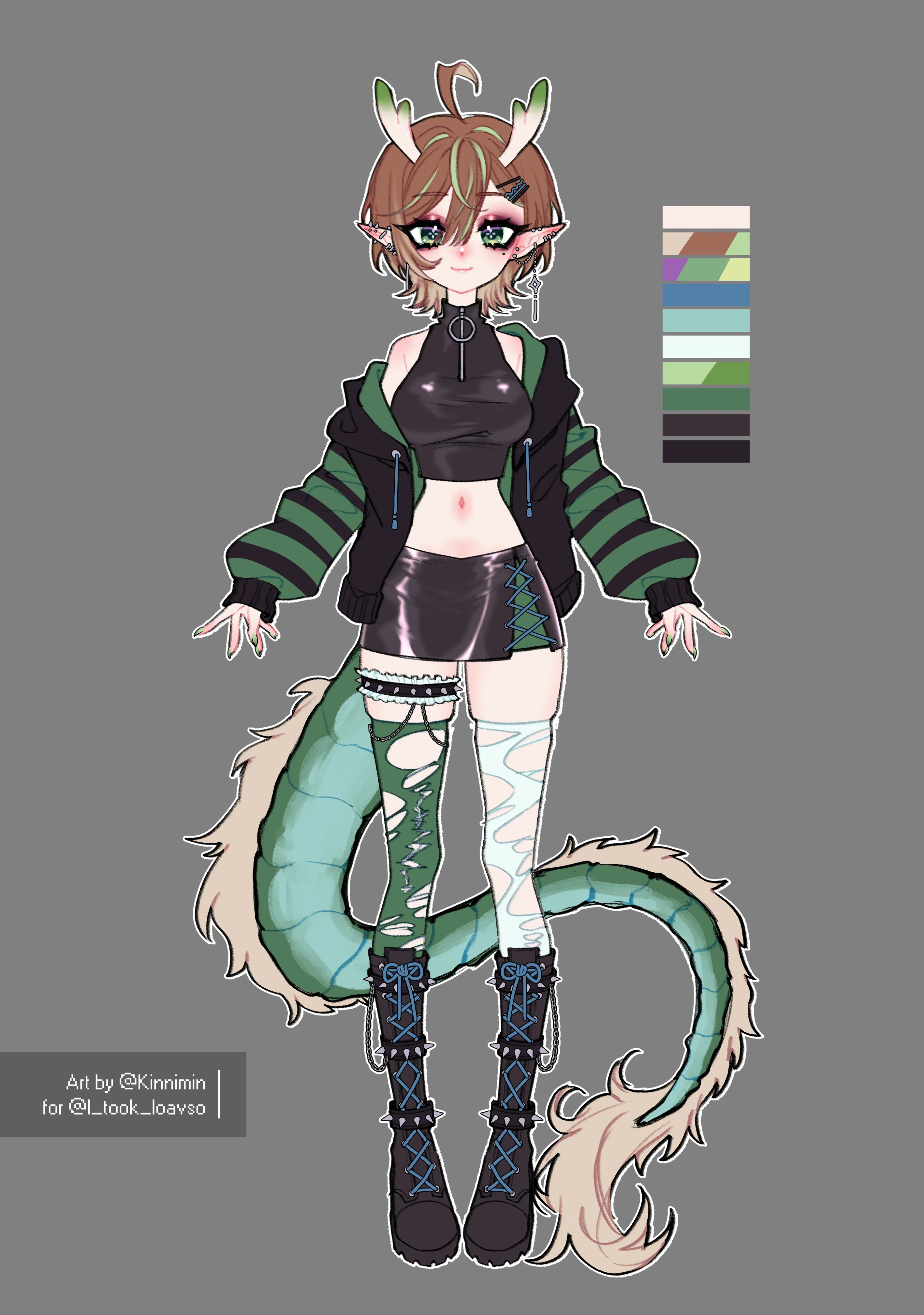 Kinnimin - Character Design